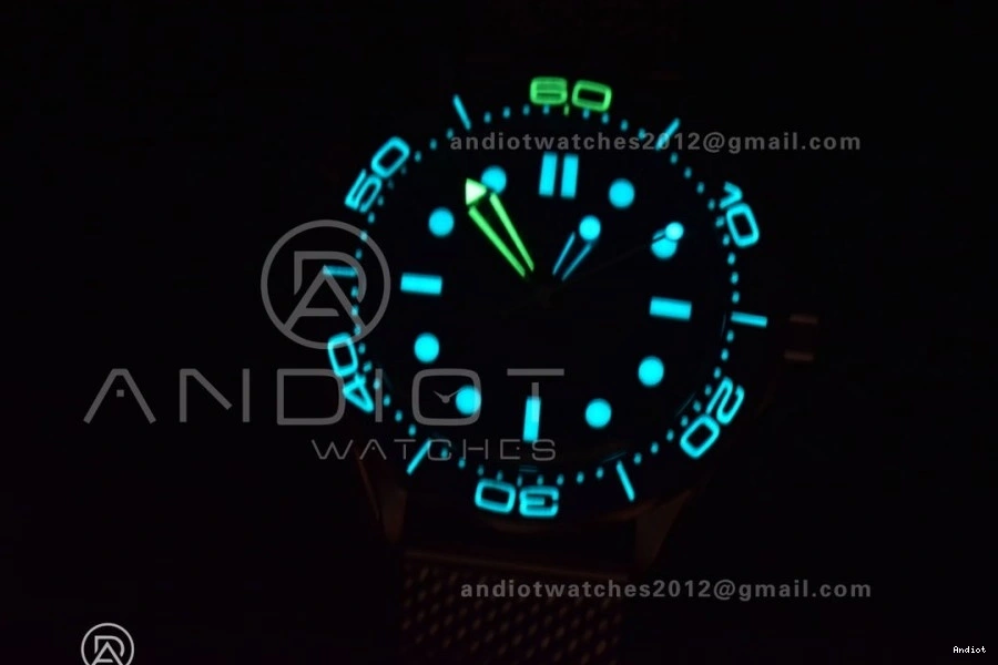 Mesh 60th 42mm 1065 Edition anniversary Best VSF Bracelet Seamaster Bond 300M A Stylish James on 0801